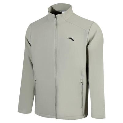 安踏运动外套男加绒保暖立领夹克