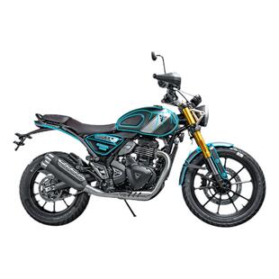 适用凯旋Scrambler400X仪表膜贴纸TPU显示屏幕贴膜摩托车后视镜