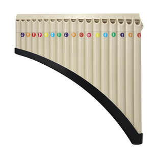 排箫乐器16管18管排笛初学者18管弧形黑色c调专业中小学生儿童