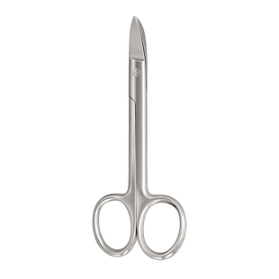 进口牙科金冠剪不锈钢牙医工具金属冠状直弯小剪刀口腔科手术器械