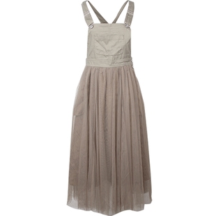 Nice Claup新款日系甜美可爱超仙纱裙背带连衣裙841700090C