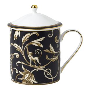 WEDGWOOD威基伍德丰饶之角骨瓷带盖马克杯欧式杯子瓷杯水杯茶杯