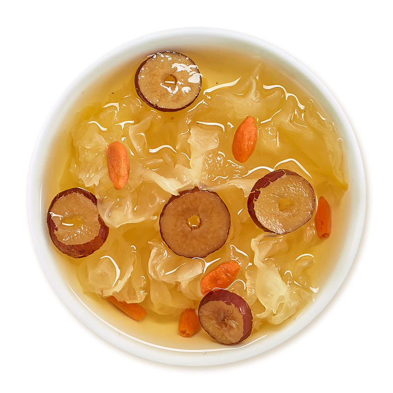 来伊份冻干银耳羹红枣方便速食