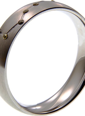 钛钢戒指招米古法玄库男女原创