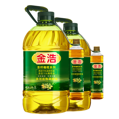 金浩食用植物调和油5L+500ml*2