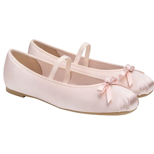 [新年礼物]CHARLES&KEITH女鞋CK1-70381181蝴蝶结玛丽珍芭蕾舞鞋