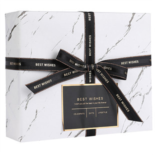 大理石礼物包装纸黑色加厚ins风生日礼盒手工礼品七夕情人节包邮