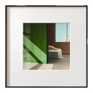 北欧超现实主义法式覆古中古风包豪斯挂画北欧小众艺术客厅装饰画