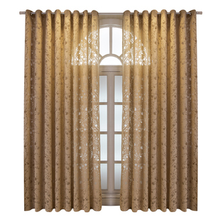 欧式高档大气防晒纱帘透光不透人客厅阳台窗帘纱加厚窗纱卧室遮光