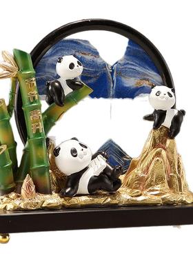 节节高升流沙画摆件高级感