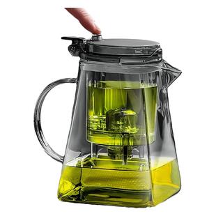 茶壶泡茶家用高档2026新款茶具套装专用单壶茶水分离泡茶杯飘逸杯