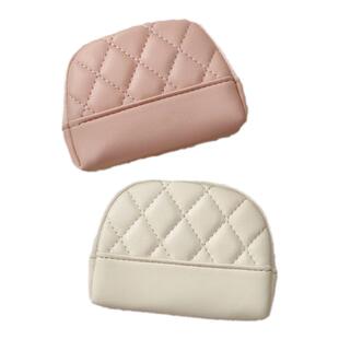 小巧零钱包女韩版简约绣线菱格迷你超薄拉链卡包迷你手拿包钥匙包