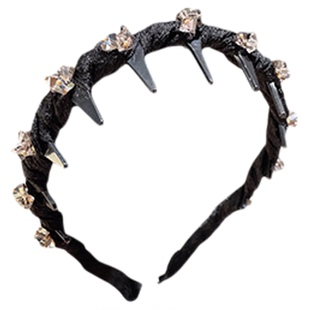 巴黎王妃高颅顶发箍女2025新款高级感洋气时尚赫本风头箍