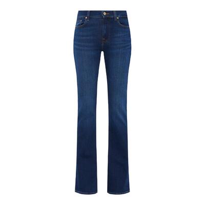 7 For All Mankind女春夏新品中腰修身水洗微喇时尚牛仔裤BOOTCUT