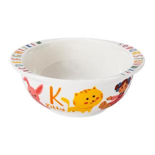 HOMIA可爱女童卡通釉下彩陶瓷儿童餐具套装幼儿宝宝专用吃饭碗盘