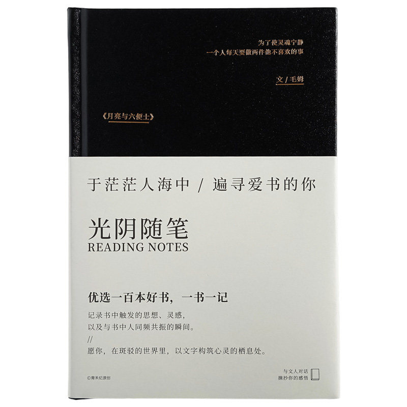 光阴随笔文艺读书摘抄本