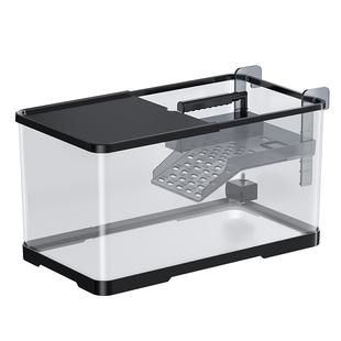 乌龟饲养缸小型客厅2026新款家用生态造景豪华大别墅巴西龟专用箱