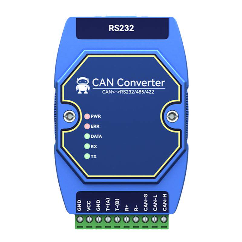 CAN2.0转485串口智能协议转换器