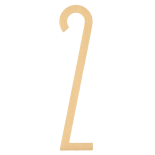 创意简约北欧黄铜数字门牌号码牌家用定制门牌挂牌个性房间号码牌