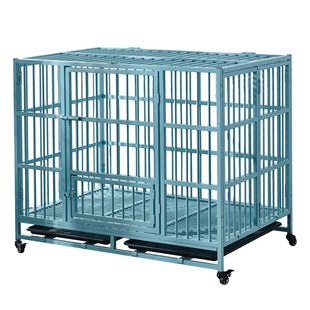 狗狗笼子家用小中大型犬边牧金毛专用围栏狗窝带厕所分离折叠狗笼