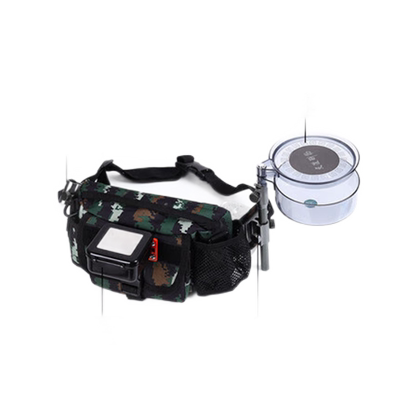 激流溪石腰挂钓鱼装备