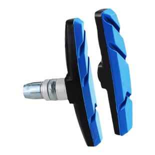 捷安特美利达适用自行车V刹块耐磨无声煞车皮登山车闸皮单车配件