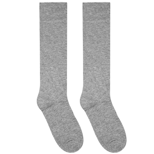 中老年长筒袜子及膝秋冬高筒中厚宽松口男女棉袜防寒小腿袜僧人袜