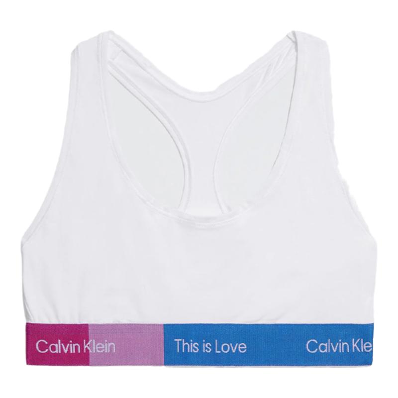 Calvin Klein/凯文克莱彩虹CK内衣女无钢圈轻运动美背文胸QF7253
