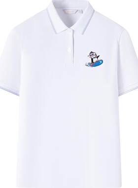 小帆船夏季休闲polo衫
