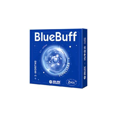海昌蓝buff隐形眼镜季抛水凝胶