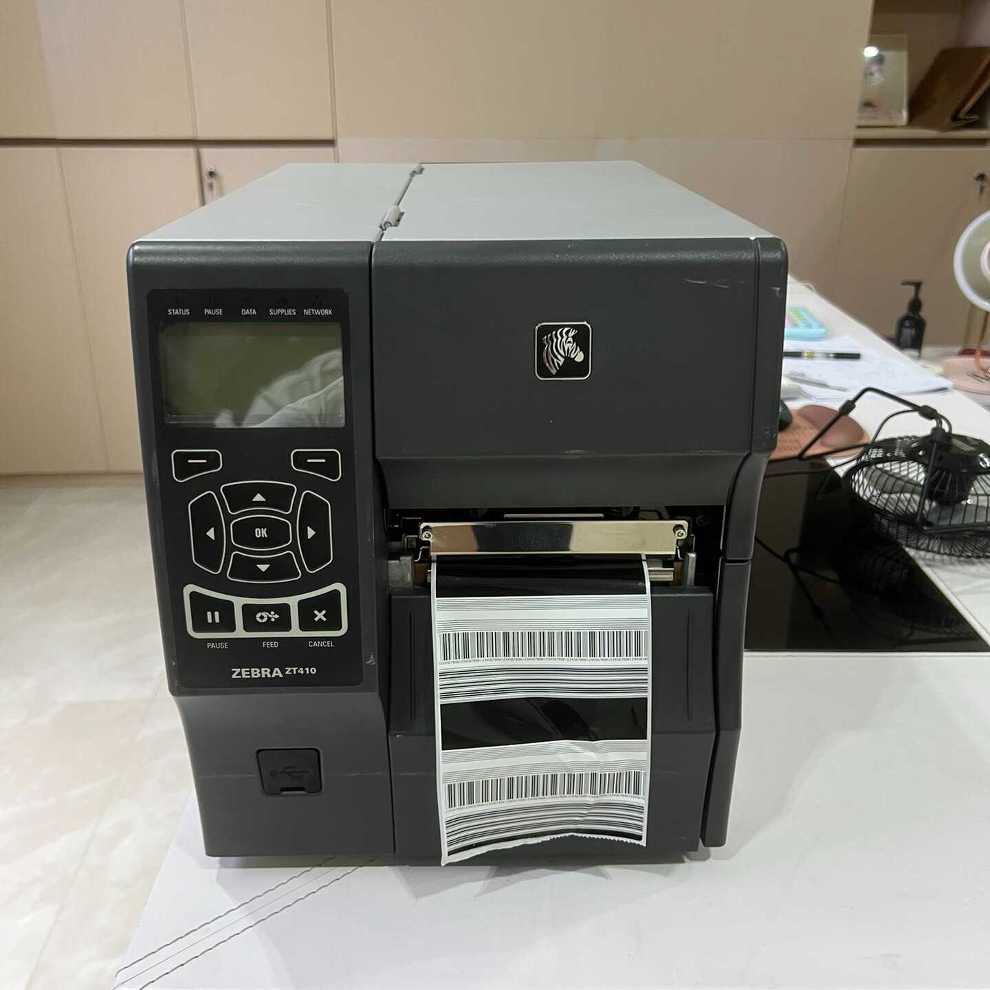 ZEBRA斑马ZT410工业级标签打印机 300dpi&mdash;议价