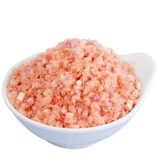 香灿灿元气白桃酥脆肉粉松水蜜桃味肉松小贝烘焙甜品中式糕点原料