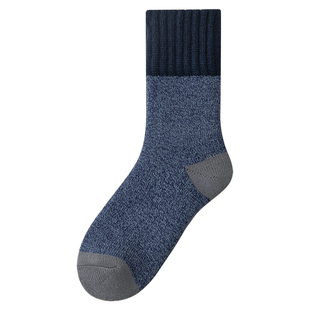 猫人东北零下40度男士袜子加绒加厚羊绒保暖棉袜毛绒雪地袜冬超厚