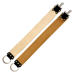 从马头层牛皮荡刀布老式剃刀手动式刮胡刀剃须刀磨刀布去毛刺抛光