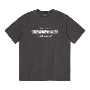 thisisneverthat® S.G. INTL. Tee 26春季新款休闲印花logo短袖