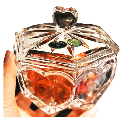 捷克进口首饰盒糖缸干果盅摆件