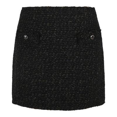 JNBY/江南布衣春秋半身裙女休闲小香风提花短款腰裙无弹5O9D15330