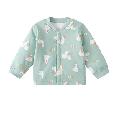 婴儿保暖上衣宝宝夹棉