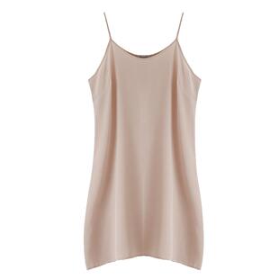 真丝连衣裙吊带裙女打底衬裙中长款桑蚕丝外穿2026年夏睡衣裙子