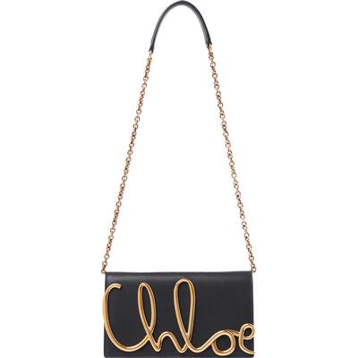 Chloe蔻依时尚软革斜挎包