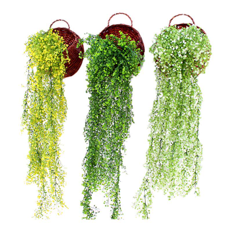 仿真植物藤条假花条吊兰金钟壁挂