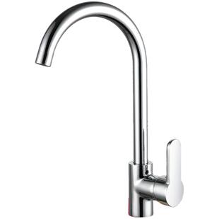 汉克顿厨房单冷水龙头全铜不锈钢洗菜盆阳台防溅可旋转家用单冷