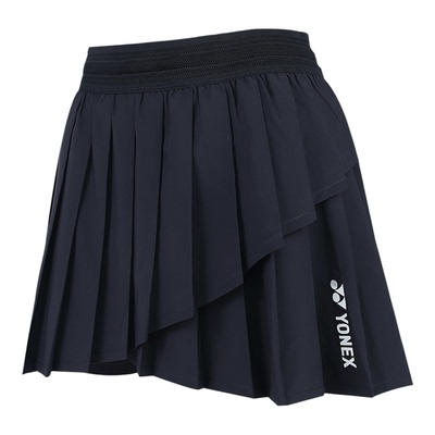 尤尼克斯羽毛球运动短裙百褶女生