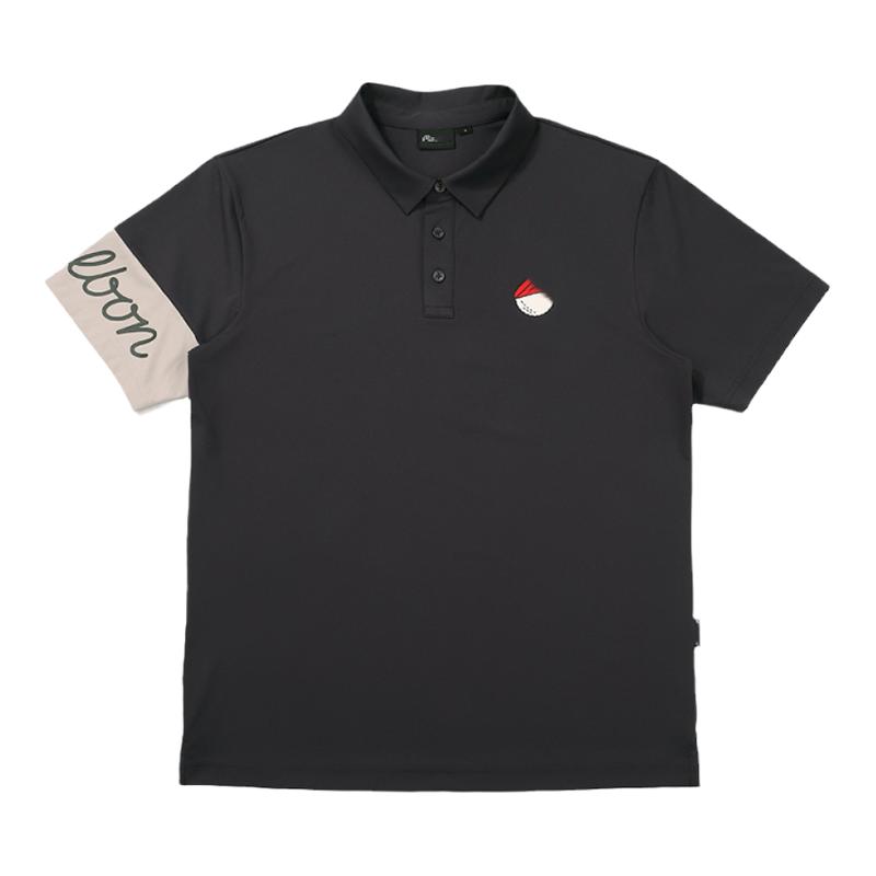 2024夏季高尔夫球服男款短袖T恤POLO户外运动防晒冰感轻薄舒适