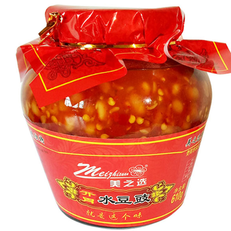 610g瓶装美之选水豆豉贵州凉拌菜