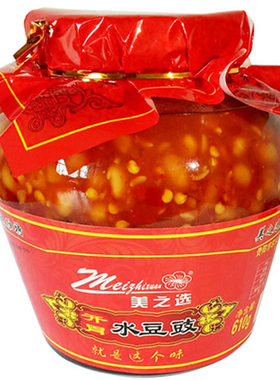 610g瓶装美之选水豆豉贵州凉拌菜