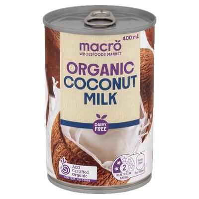 小肚腩澳洲代购 Macro Organic Coconut Milk椰奶400ml