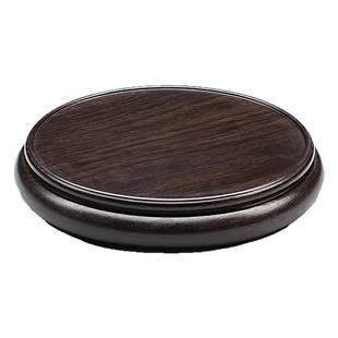 黑檀木底座古董佛像香炉文玩花盆景茶壶工艺品摆件花瓶底座托盘