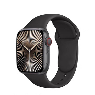 【官方同款】适用苹果iwatchs11表带applewatchs10手表applewatchS9硅胶Ultra官方se表带3正品8男7运动腕表带