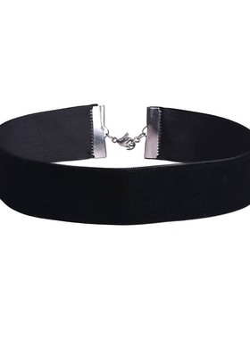 明星同款高级丝绒颈链百搭CHOKER